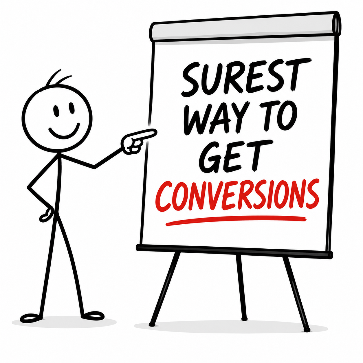 Surest Way to Get Conversions
