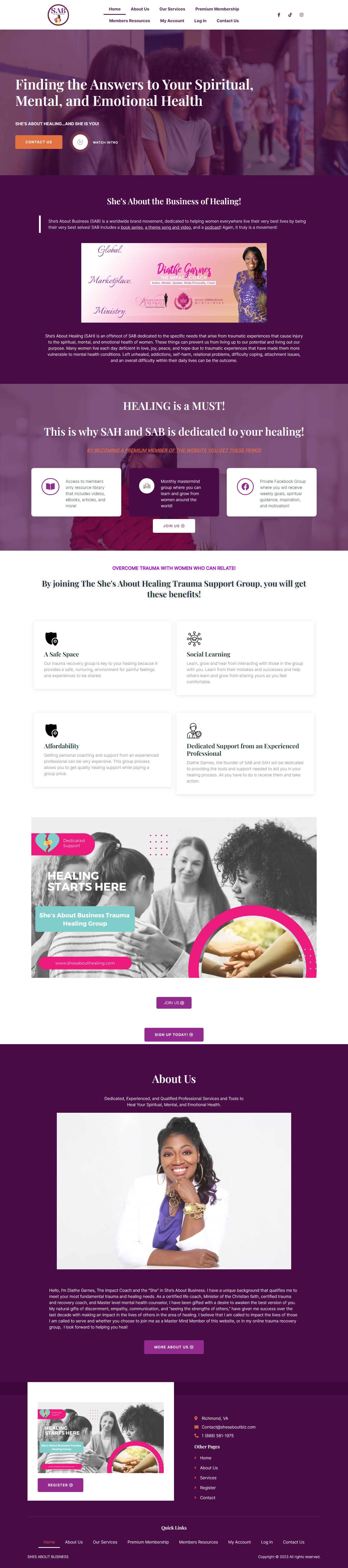 She's About Biz women's business platform