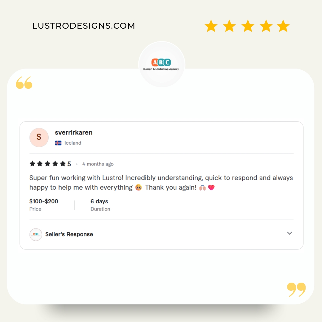Client review screenshot