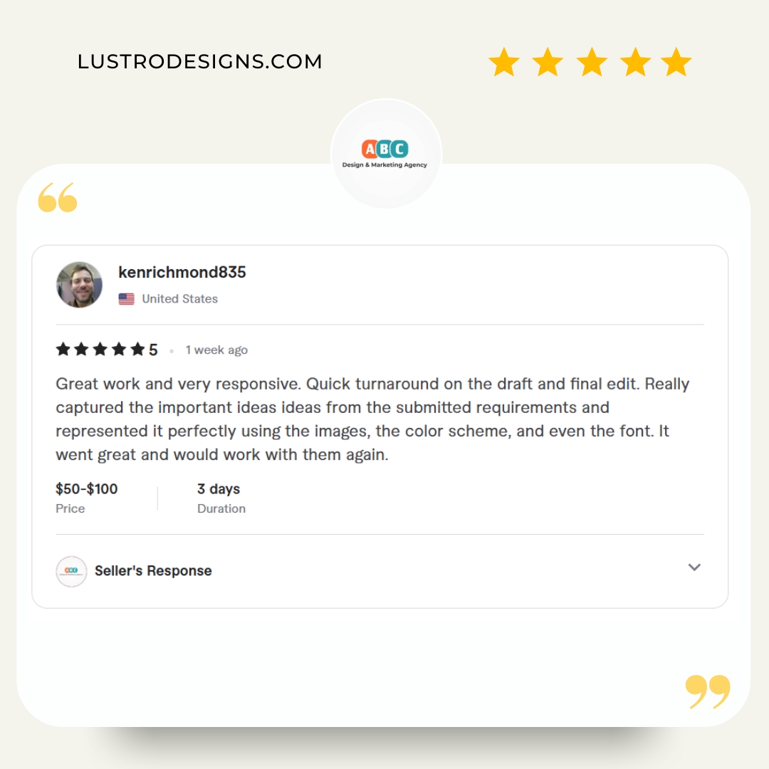 Client review screenshot