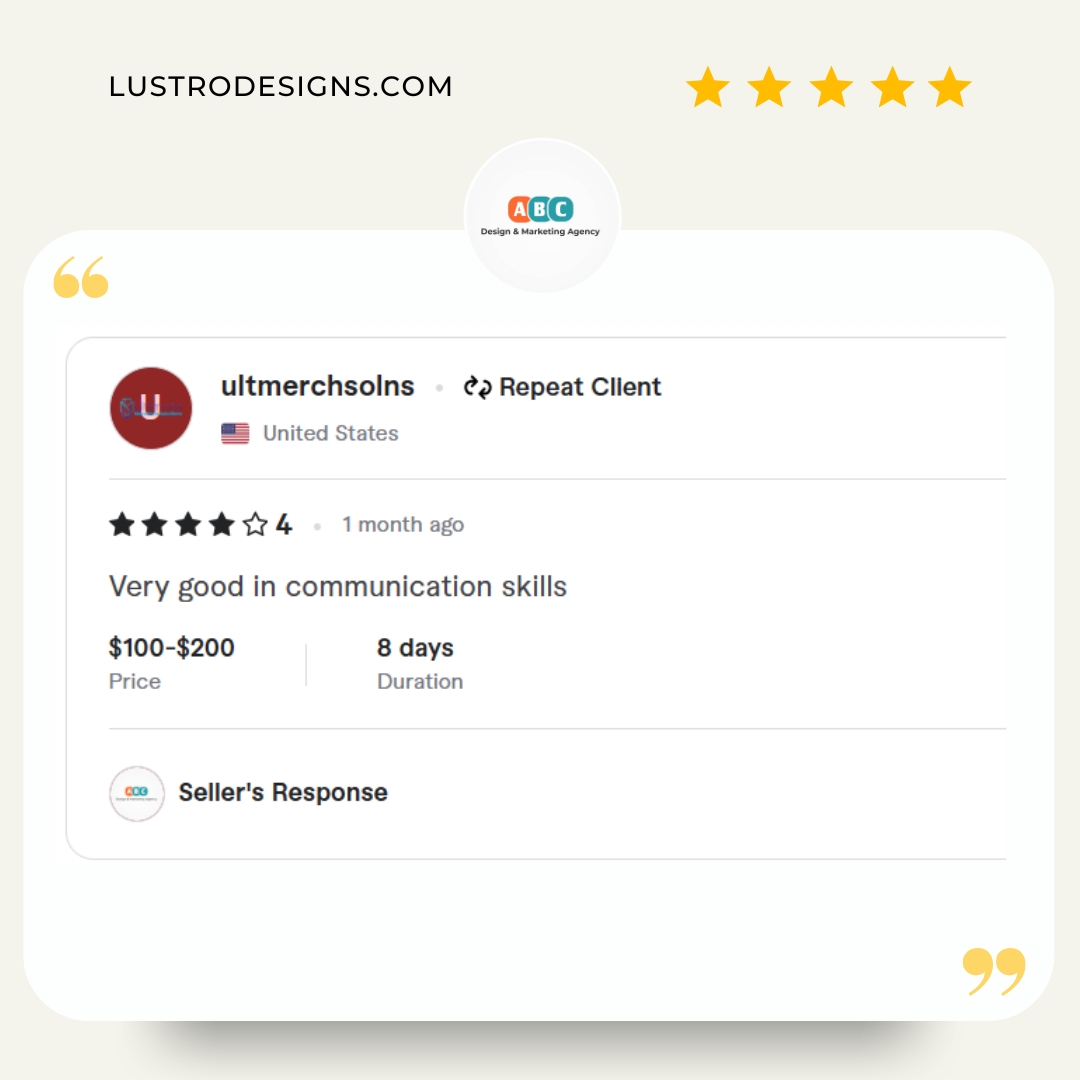 Client review screenshot
